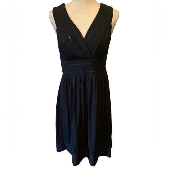 Vintage Black Cocktail Dress - Picture 1 of 8